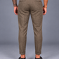 Pantalone sartoriale Tessuto spigato con mezzoelastico