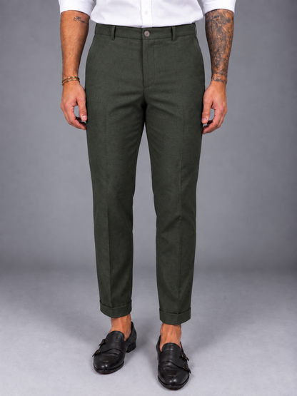 Pantalone sartoriale SEBETO con mezzoelastico