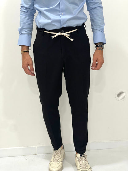 Pantalaccio tessuto armaturato con laccetto