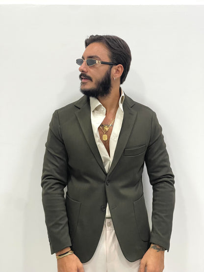Chaqueta sastre de botonadura sencilla