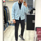 Cardigan OXFORD in cotone