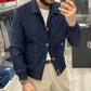 Jacket MORRIS in cotone con elastici