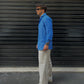 Pantalaccio sartoriale in lino fondo ampio