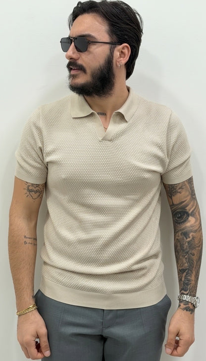 Polo en maille piquée