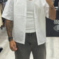 Camicia mezzamanica con taschino
