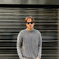 Maglione GREY in costa inglese
