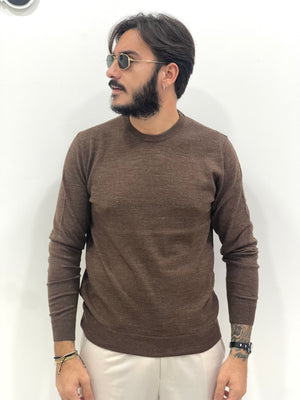 Maglioncino sartoriale in misto lana italiana