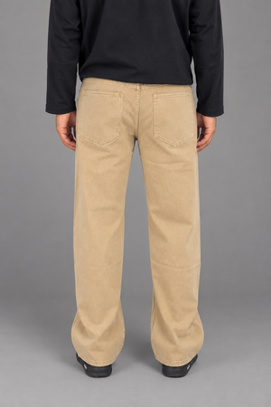 Jeans Baggy Beige