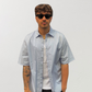 Camicia in cotone mezza manica