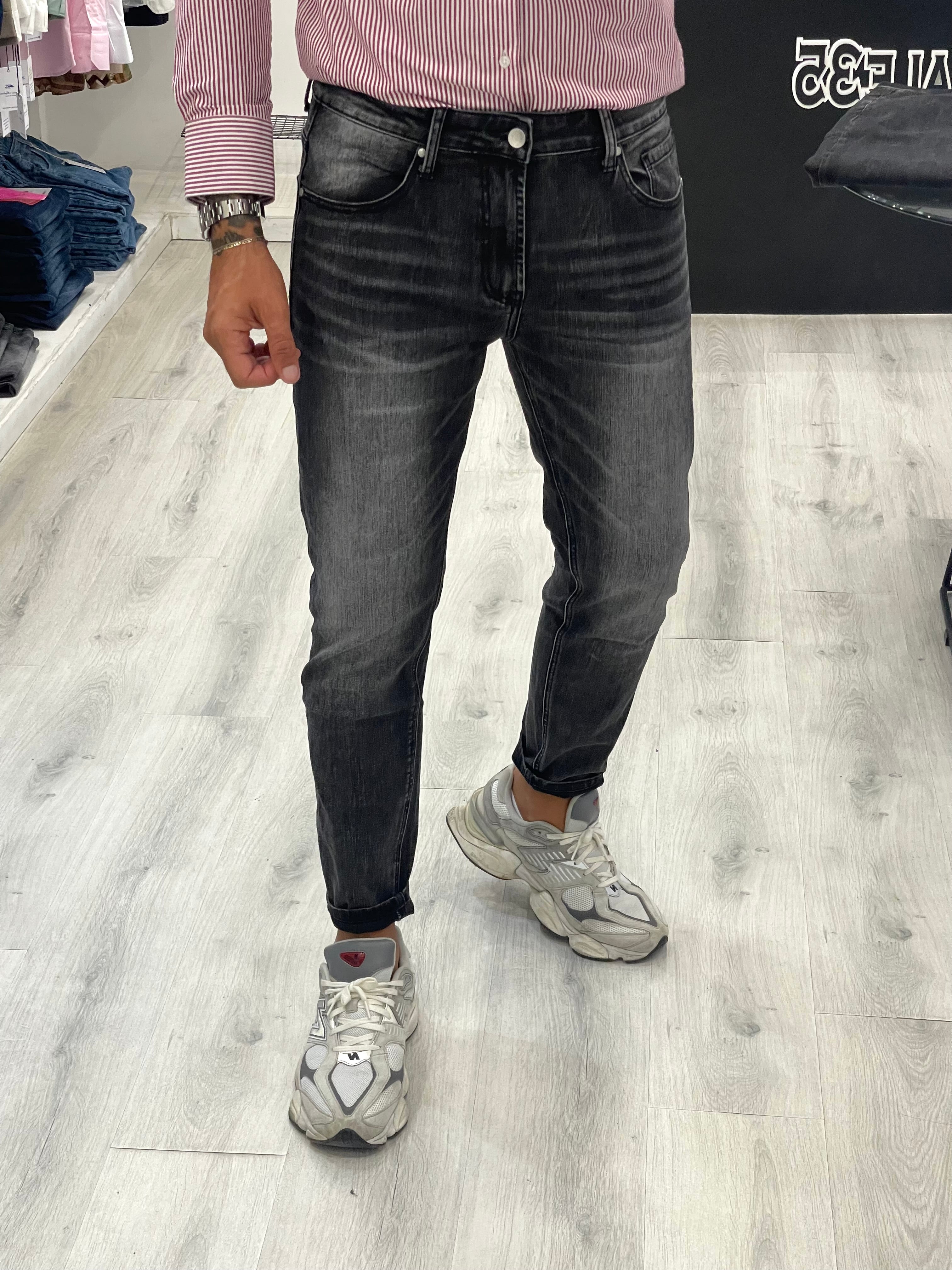 Jeans Denim Grey - Slimfit