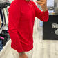 Maglioncino sottile Basic - Rosso
