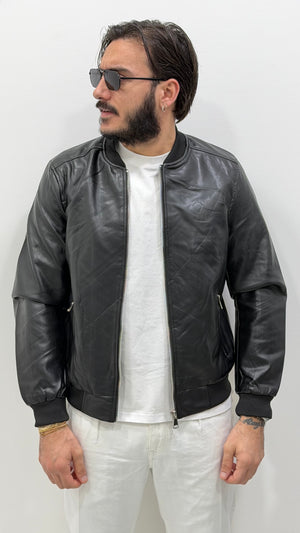 College ecopelle - Nero