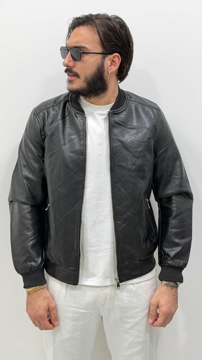 College ecopelle - Nero