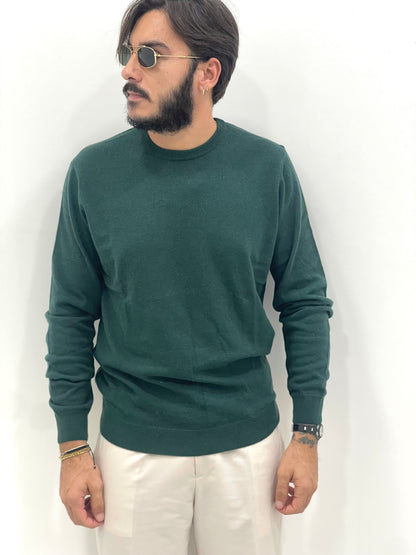 Maglioncino sartoriale in misto lana italiana