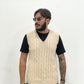 Gilet trama treccia