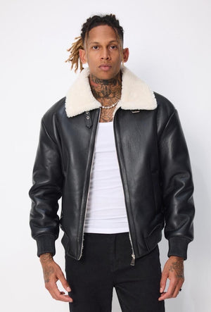 Montone HILLS in ecopelle e lana