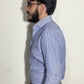 Camicia sartoriale in cotone Rigo stretto
