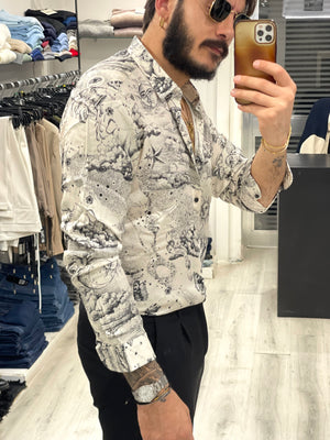 Camicia in viscosa BORIS Var.2