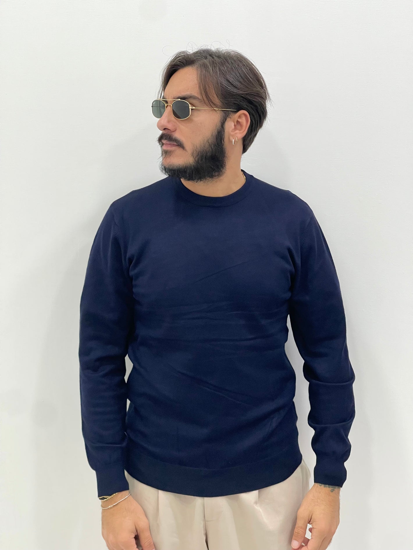 Maglioncino Basic girocollo