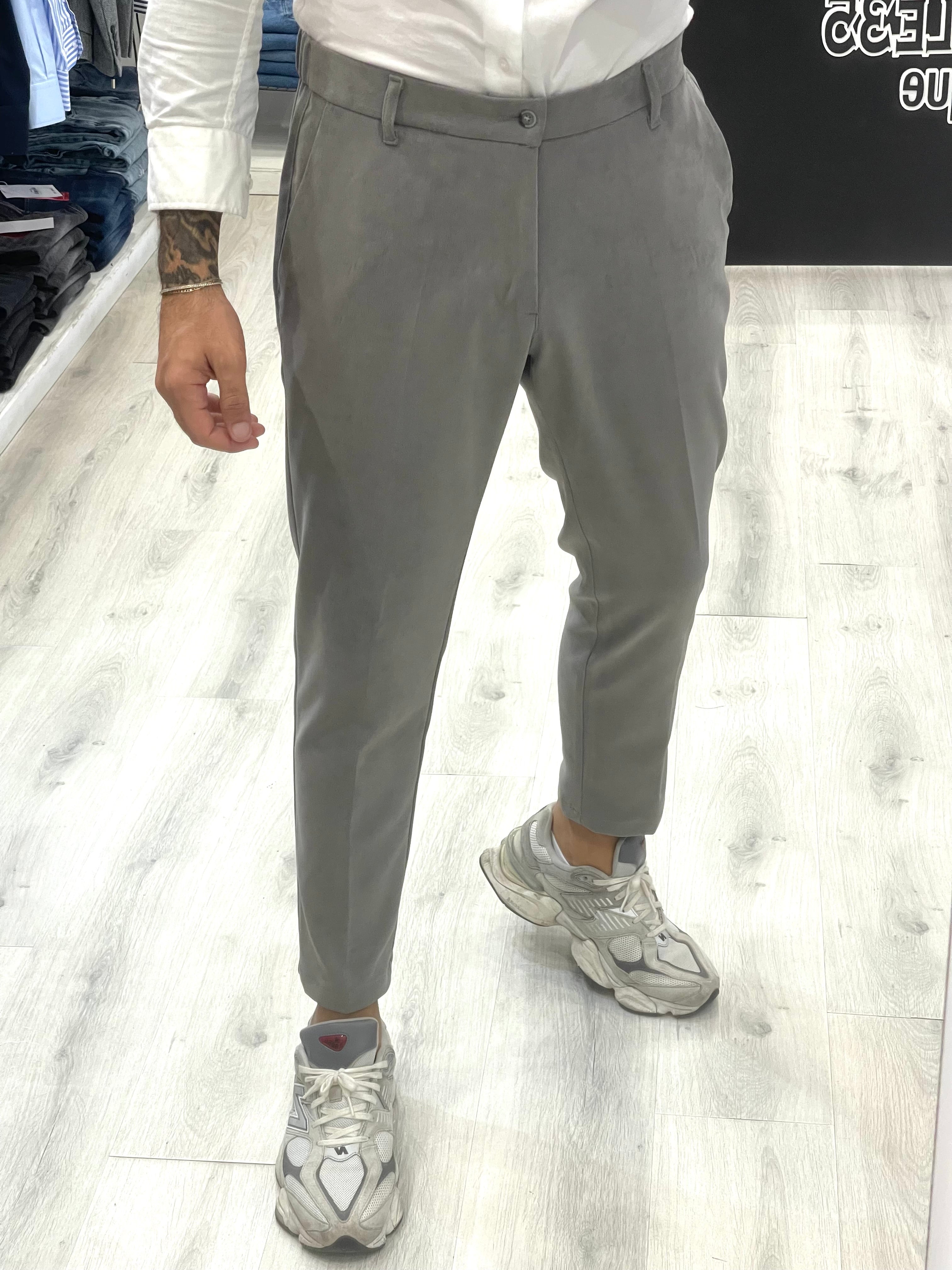 Pantalaccio Sartoriale in velluto liscio