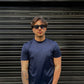 T shirt in filo di Scozia italiano