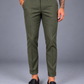 Pantalone sartoriale Tessuto spigato con mezzoelastico