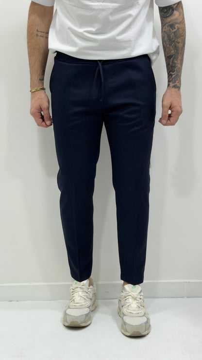 Pantalaccio sartoriale con elastico completo in vita e laccetto P/E 2026