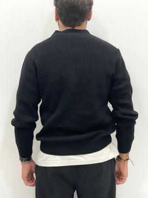 Cardigan basic con bottoni
