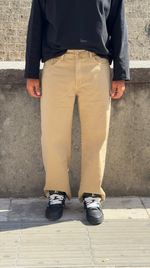 Jeans Baggy Beige
