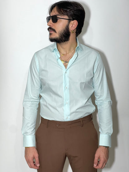 Camicia MYK riga stretta sartoriale