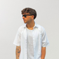 Camicia in cotone mezza manica