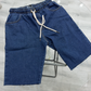 Bermuda Pantalaccio in jeans taglio vivo