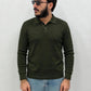 Polo Uomo manica lunga in 100% filo italiano - Baronale35