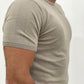 T shirt girocollo in filo - Slimfit