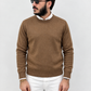 Maglioncino Sartoriale Girocollo In Lana