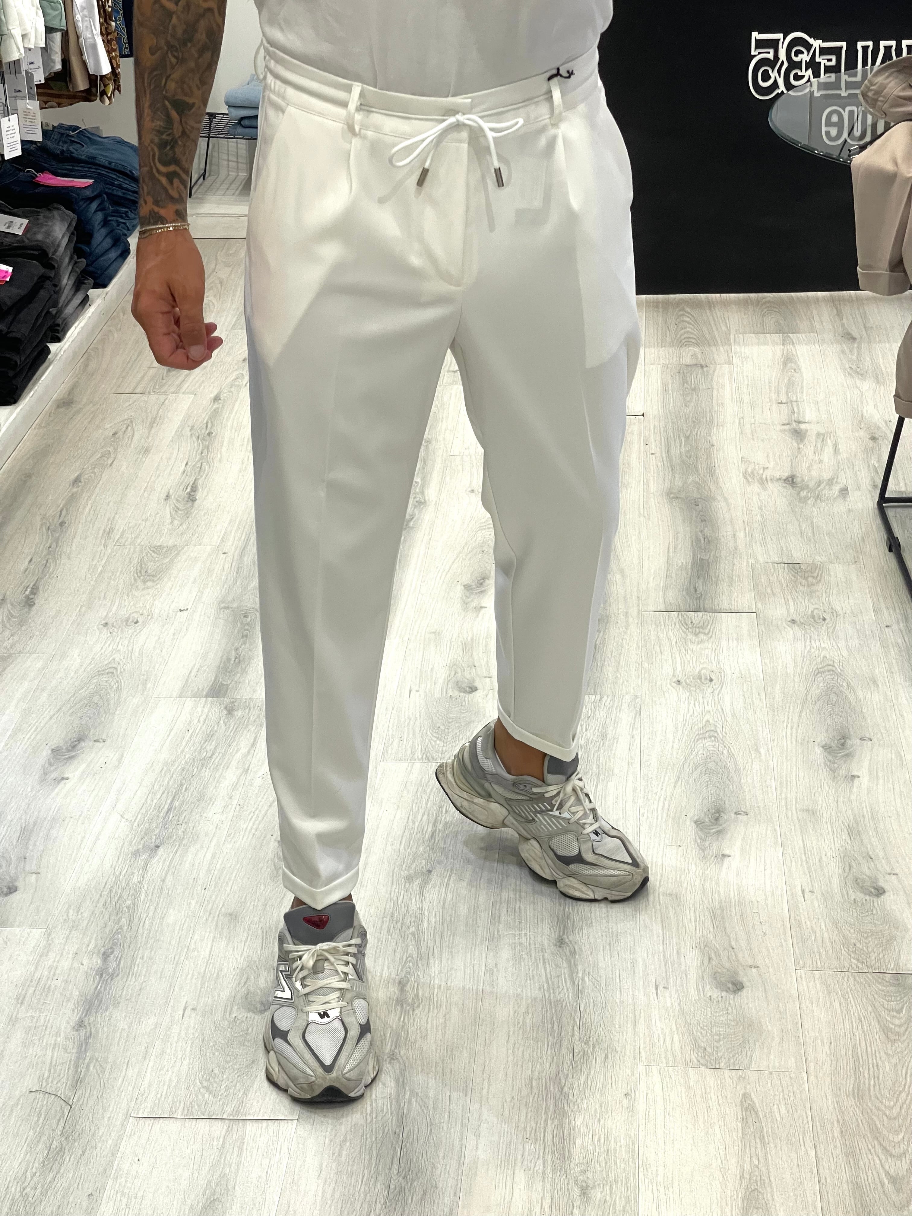 Pantalaccio COPENAGHEN con laccetto - FW24/25 - BIANCO