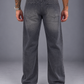 Jeans Baggy sfumato grigio