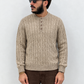 Maglione Serafina Uomo- effetto treccia Baronale35