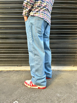 Jeans Baggy arme lavaggio chiaro