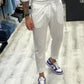 Pantalaccio in 100% lino sartoriale