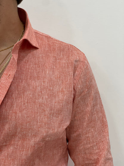 Camisa 100% Lino ZANZIBAR de sastrería