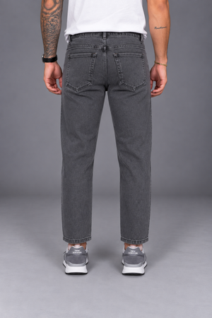 Jeans Momfit Grey