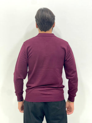 Polo manica lunga slimfit
