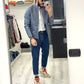 Biker ecopelle - Blujeans