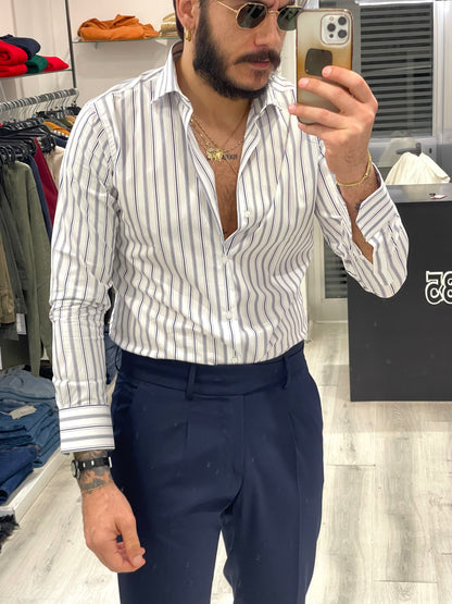 Camicia sartoriale 100% cotone italiano - POSITANO