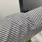 Camicia Sartoriale in 100% cotone italiano- Riga stretta Moro