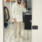 Trench AMALFI in cotone - Bianco