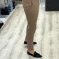 Pantalon taille 5 cm en 100 % Lin de Costume - Fango