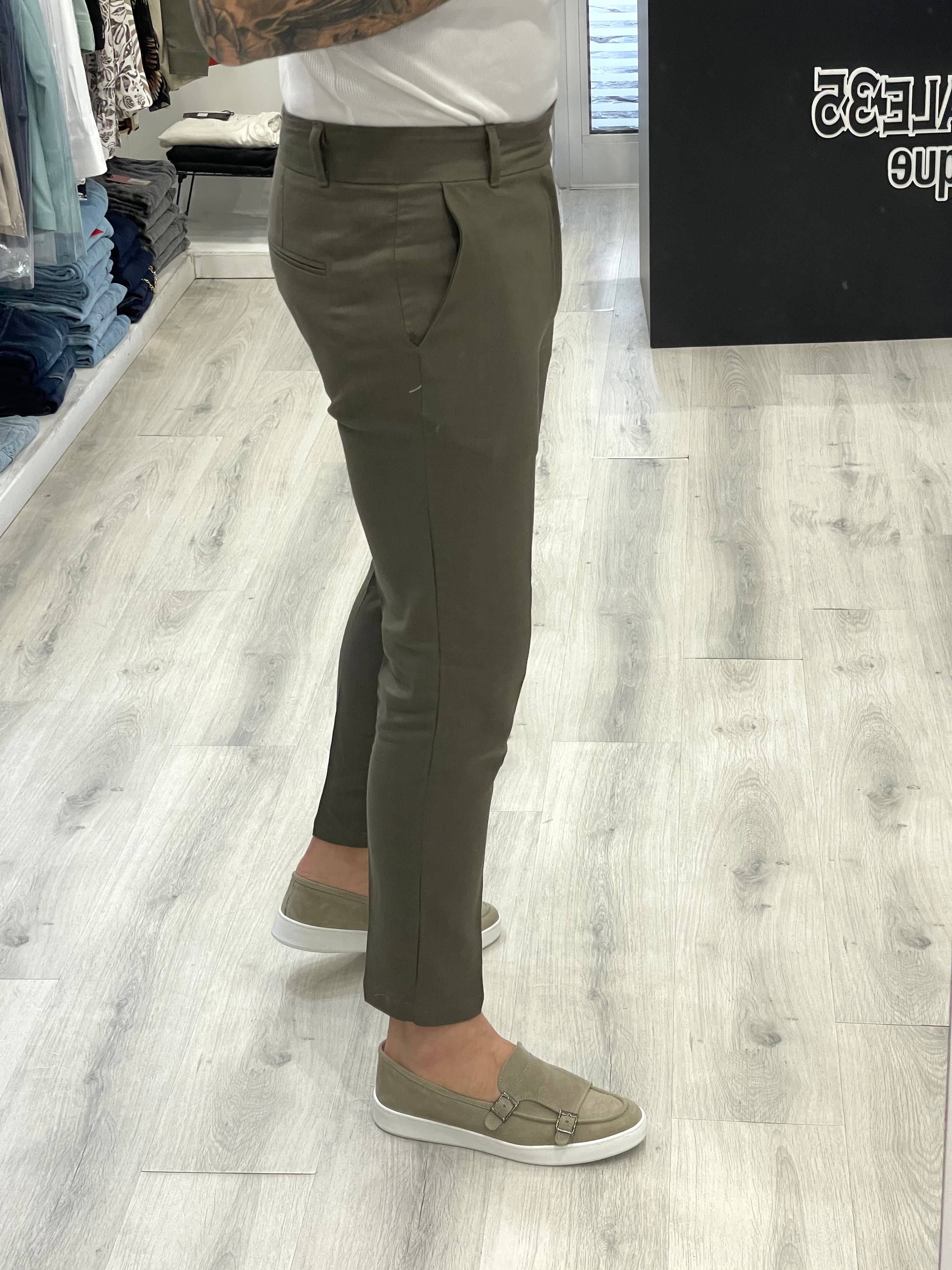 Coordinato in Lino Sartoriale- Militare