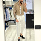 Pantalone SARTORIALE ITALIANO - Bianco